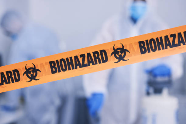 Professional Biohazard technician working in Rumson, NJ